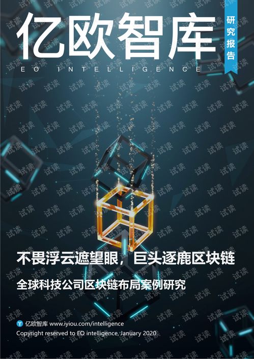 不畏浮云遮望眼 全球科技巨頭區塊鏈布局案例研究